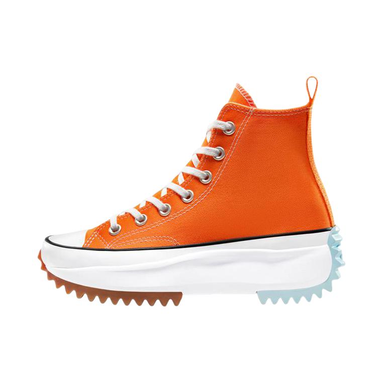 推荐商品：Converse/匡威 Run Star Hike 厚底 防滑 松糕鞋 增高鞋 运动休闲鞋 橙色