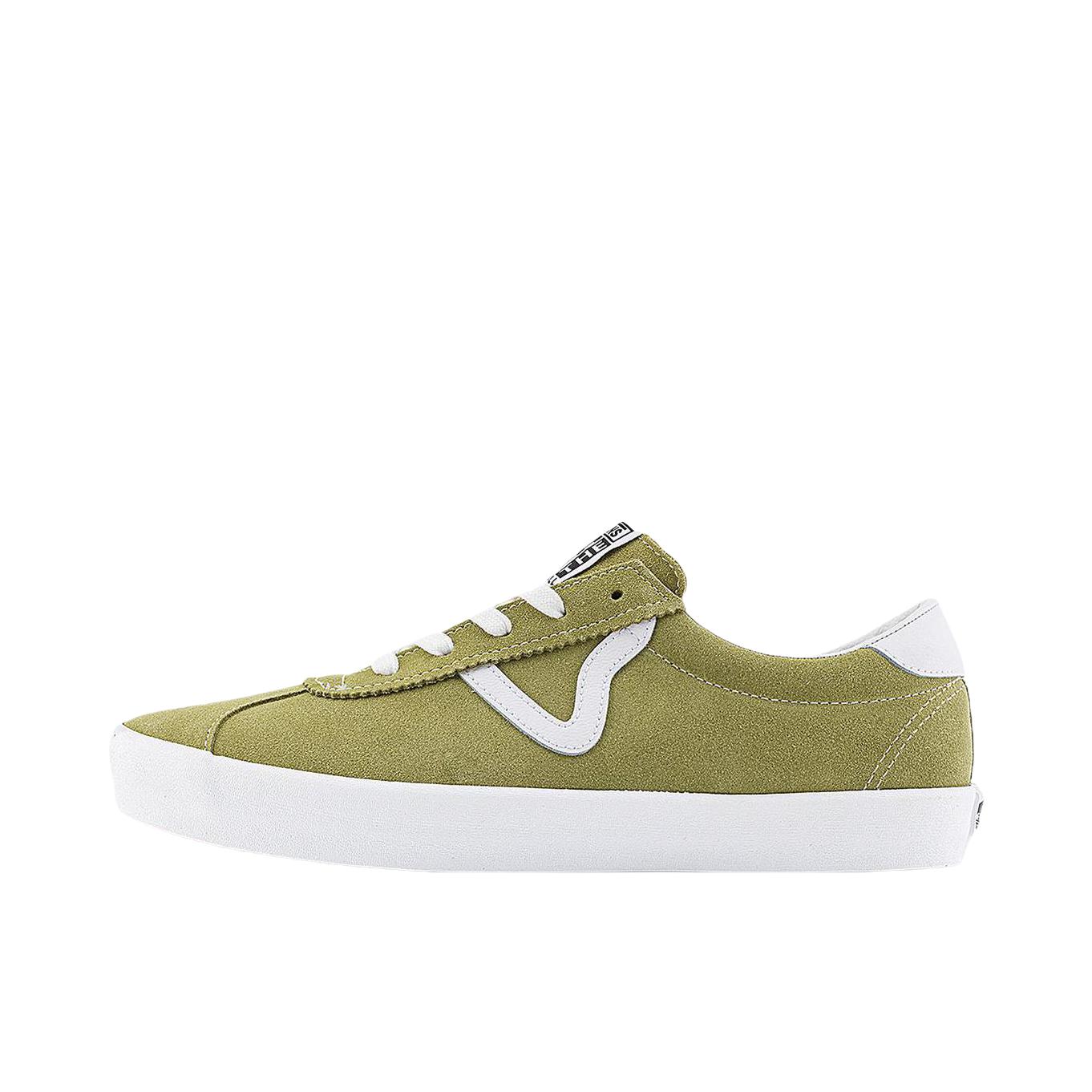 推荐商品：Vans/范斯 Epoch Sports 板鞋 翻毛皮复古简约减震防滑耐磨防水 绿色/白色
