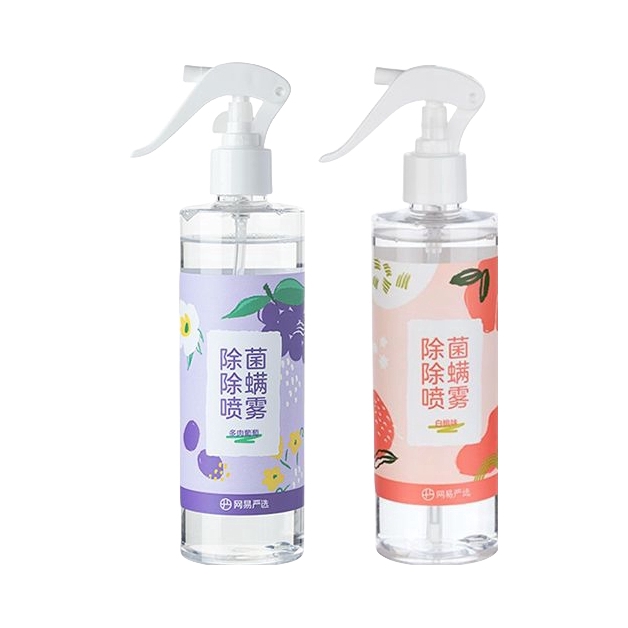 推荐商品：网易严选 除菌除螨喷雾 白桃+葡萄香组合装宿舍孕婴免洗免晒驱螨虫