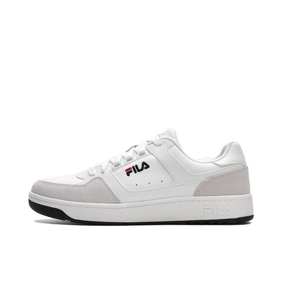 推荐商品：FILA/斐乐 Talga Club LT 舒适减震 防滑耐磨 轻便透气 合成革 织物 复古百搭 运动休闲鞋 1XM01960F 白色/灰色