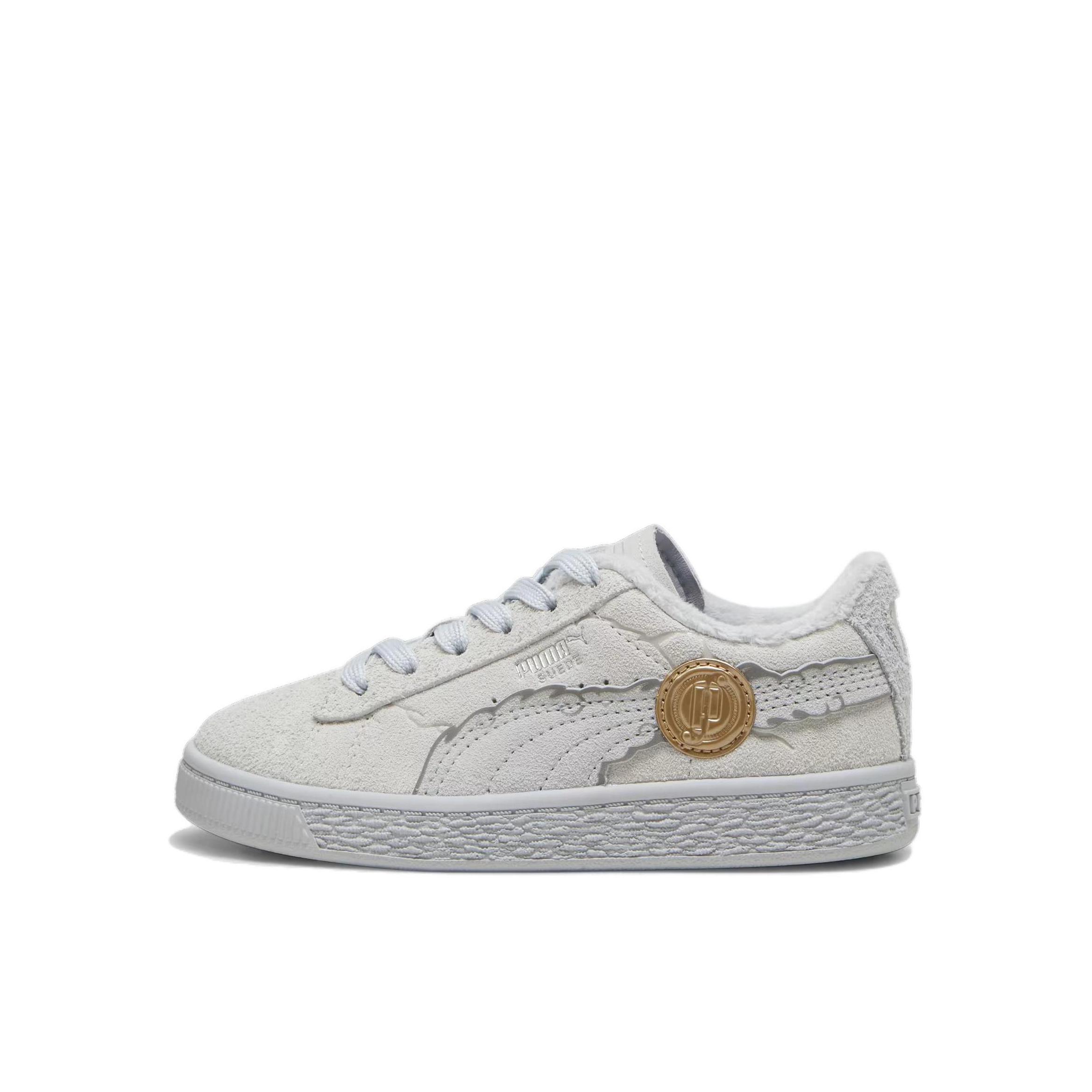 推荐商品：Puma/彪马 Suede 炸街潮流 复古 防滑耐磨 运动休闲 童鞋 小童/ONE PIECE联名/白色