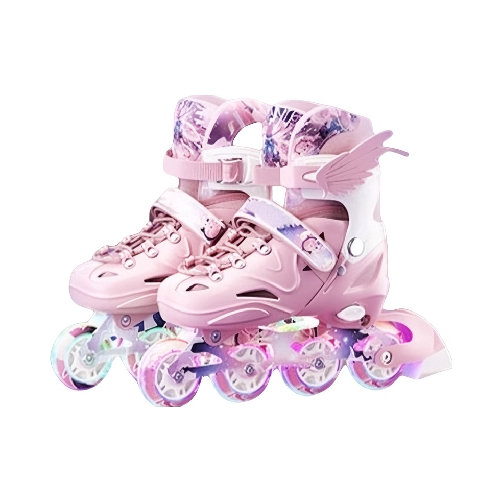 推荐商品：羽豪 联名款 加厚 滑轮 滑冰 旱冰 初学者 直排轮 GF333