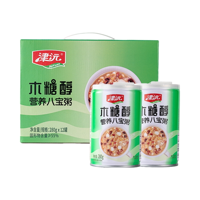 推荐商品：津沅 木糖醇营养八宝粥 罐装