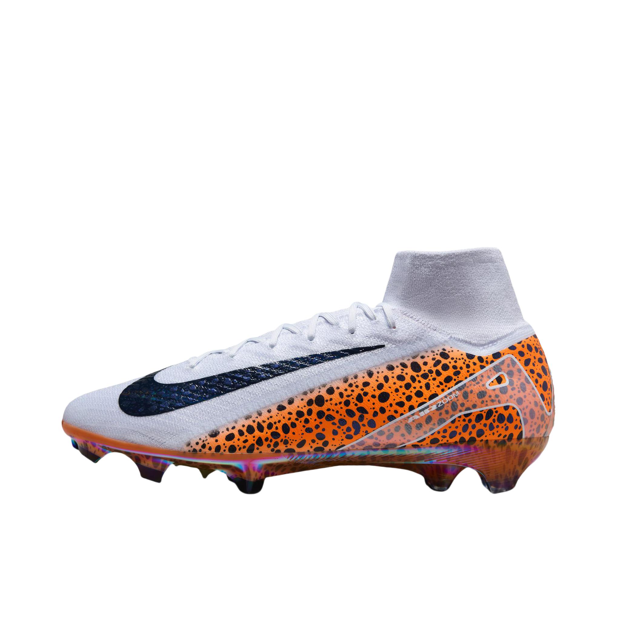 推荐商品：Nike Mercurial Superfly 10 Eilte FG 顶级 胶质长钉 硬天然草场 防滑耐磨 足球鞋 多色