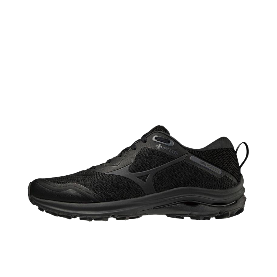 推荐商品：Mizuno/美津浓 Wave Rider Gtx 防滑耐磨 舒适透气 减震回弹 轻便 织物 百搭潮流 慢跑 跑鞋 黑色
