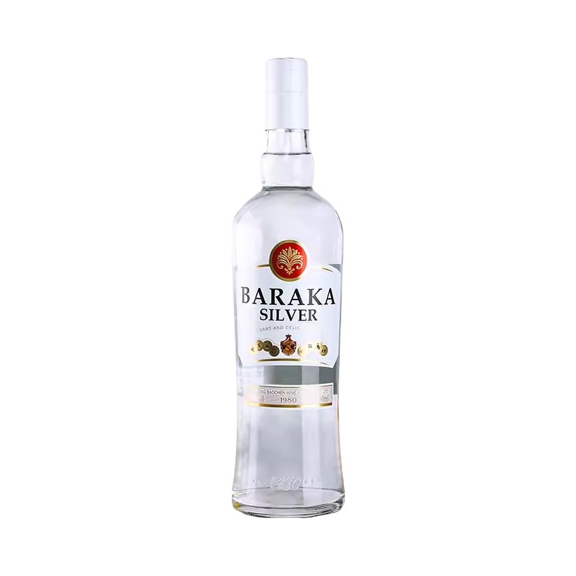 推荐商品：BARAKA/百瑞卡 黑白朗姆酒 40%vol 白朗姆