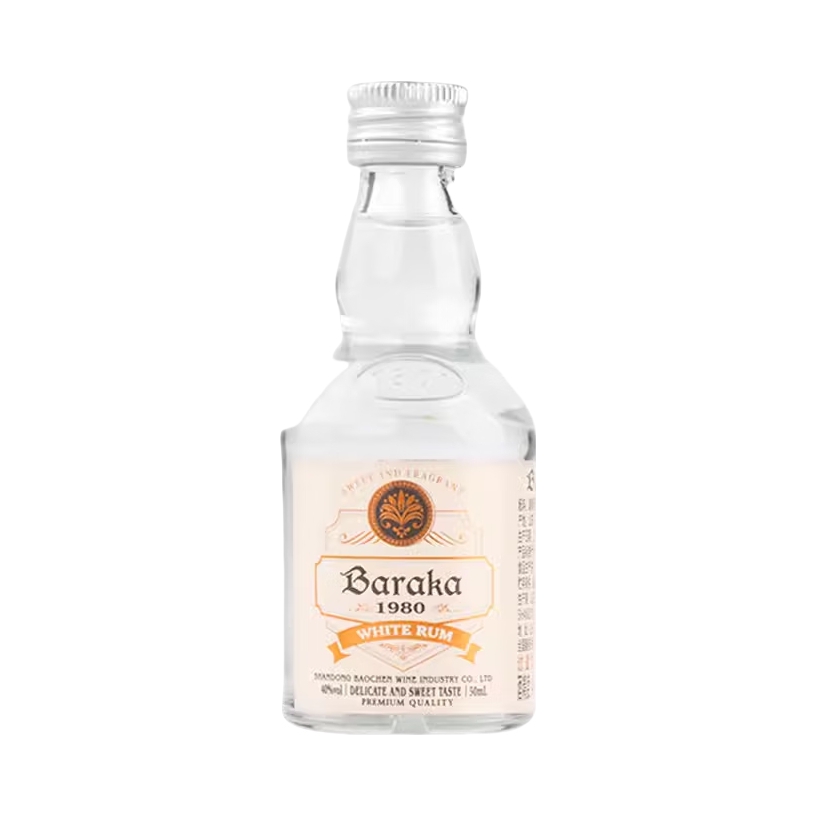推荐商品：BARAKA/百瑞卡 朗姆酒 40%vol 50ml 白朗姆