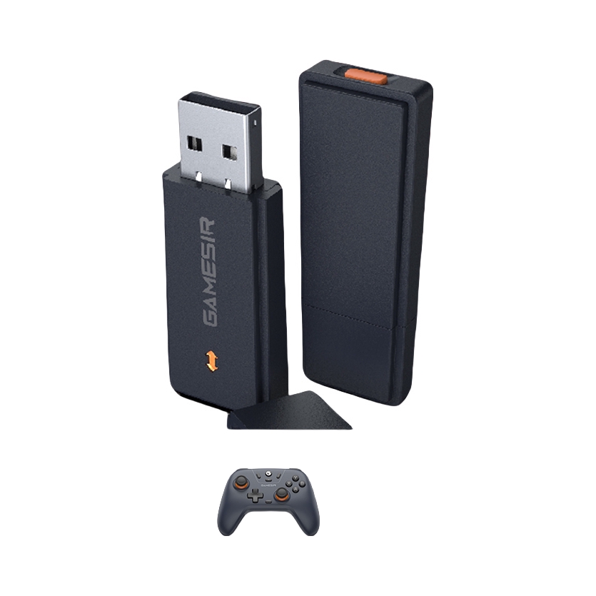 推荐商品：GameSir/盖世小鸡 启明星NS款手柄配件【2.4G接收器】【手机支架】【数据线】【硅胶套】