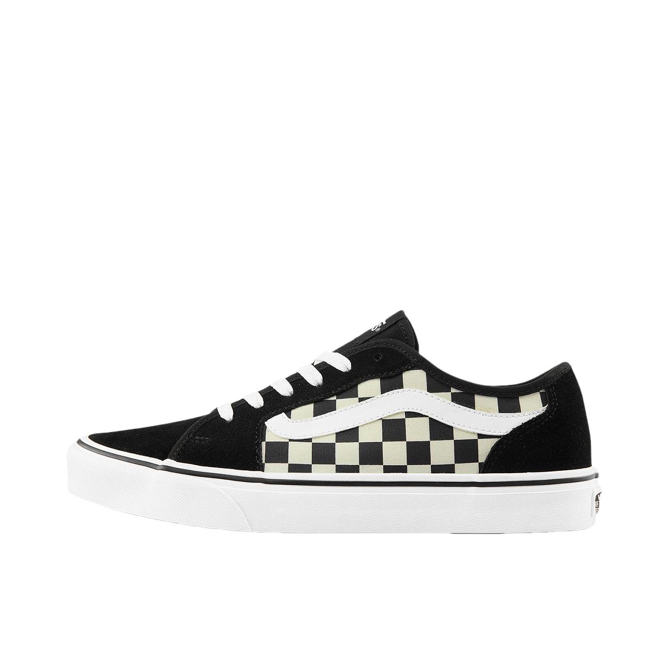 推荐商品：Vans/范斯 Filmore 高街风 防滑耐磨 轻便透气 舒适 百搭潮流 复古 简约美式 帆布鞋 板鞋 黑/白/棋盘格