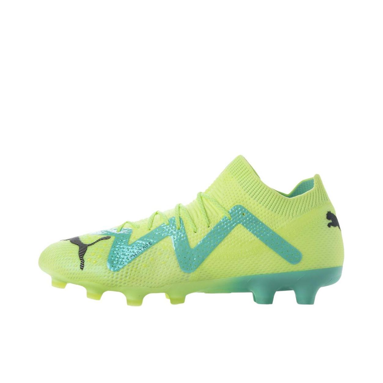 推荐商品：Puma/彪马 Future Ultimate HG 舒适透气 防滑耐磨 人造草地 短钉 胶质 百搭 足球鞋 107167 青色/蓝色