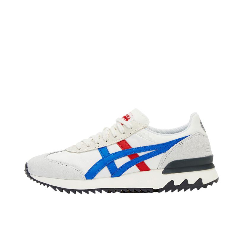 推荐商品：Onitsuka Tiger California 78 EX 防滑耐磨 减震透气 织物 轻便舒适 潮流复古 阿甘鞋 运动休闲鞋 Cream/Directoire Blue 灰色/白色