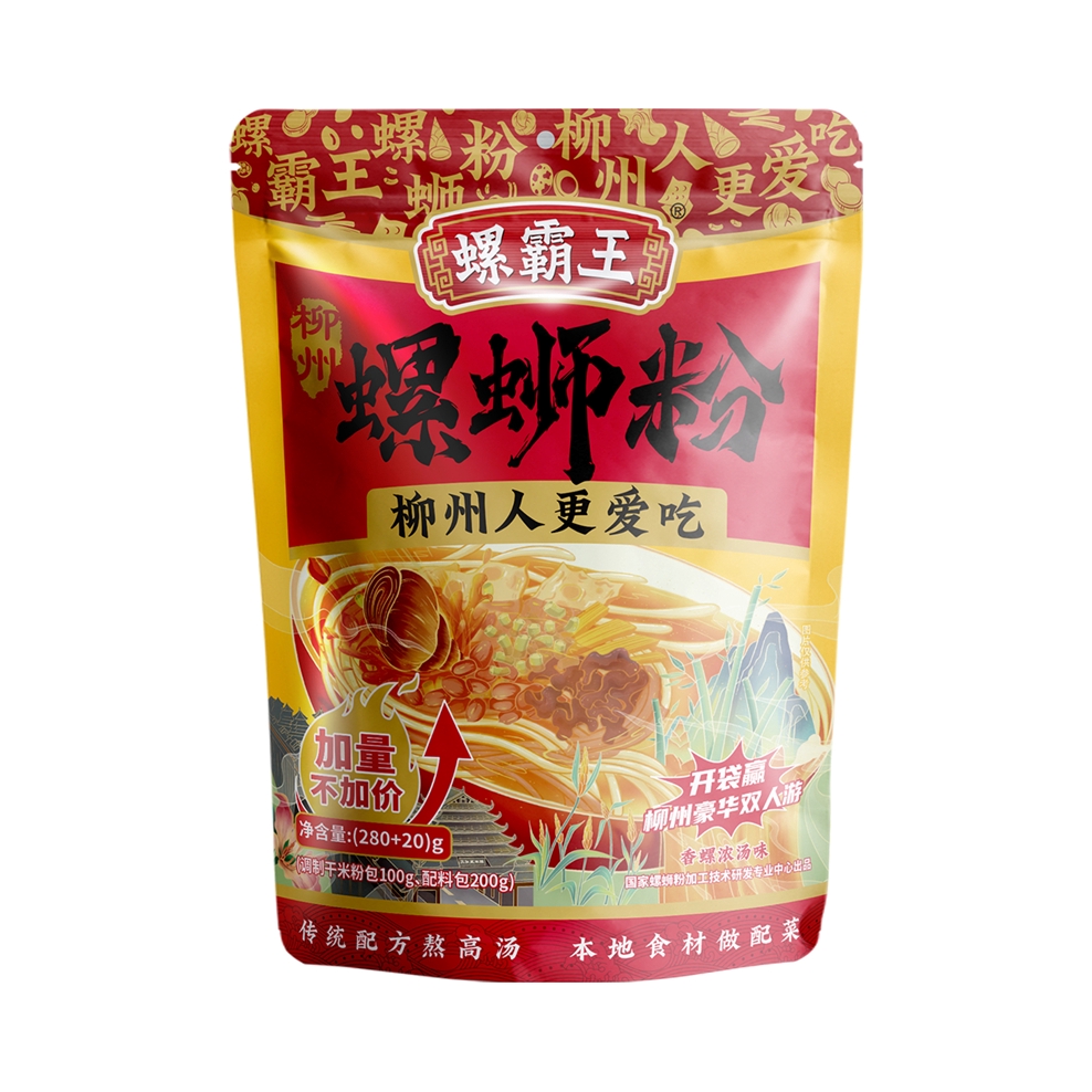 推荐商品：螺霸王 香螺浓汤 柳州螺蛳粉 300g 袋装