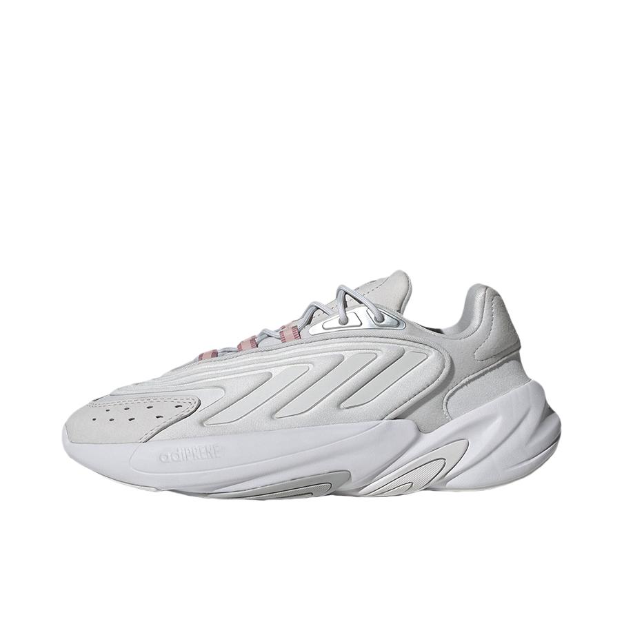 推荐商品：adidas Originals  Ozelia  缓震 复古经典 休闲透气 防滑耐磨  老爹鞋 灰白色