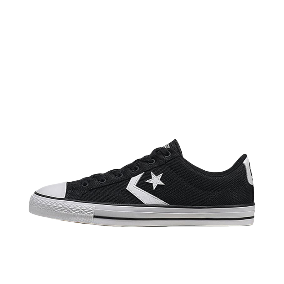 推荐商品：Converse/匡威 Star Player 星箭 防滑耐磨 复古休闲 舒适轻便 简约 板鞋 Black White  黑白