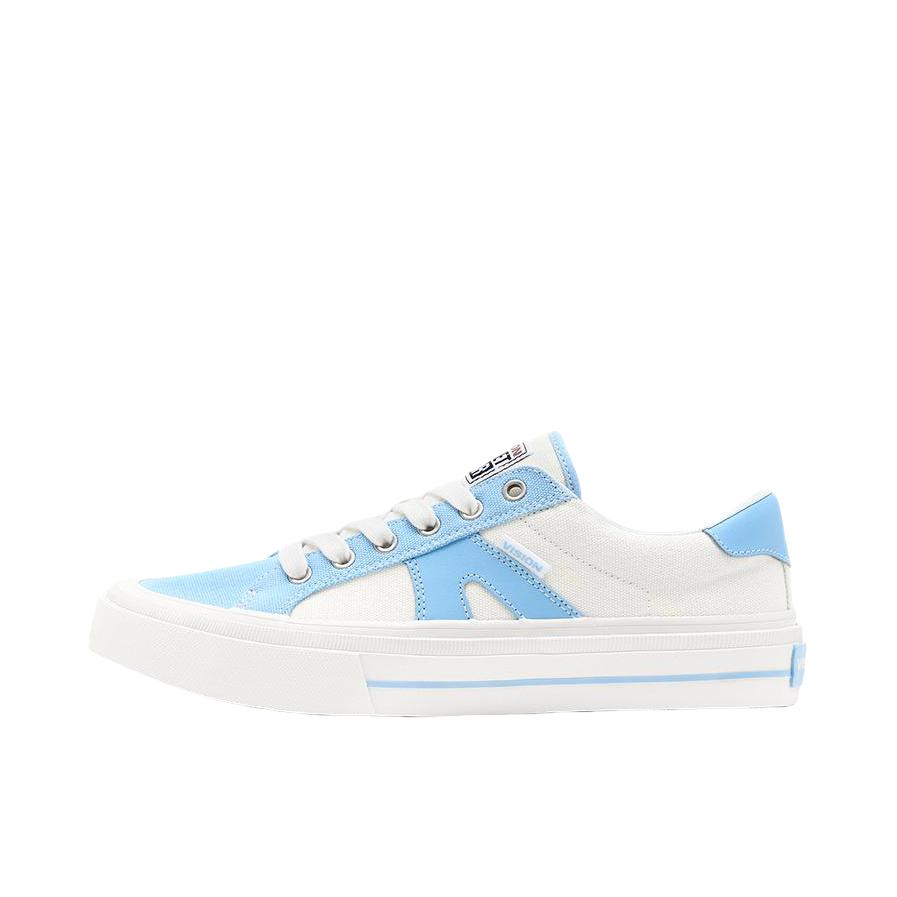 推荐商品：Vision Street Wear Stick 轻便 复古 生胶底 帆布鞋 V221NY100802 北卡蓝