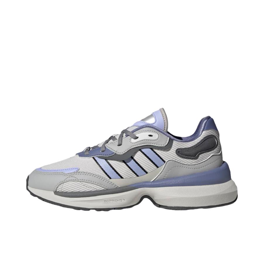 推荐商品：adidas Originals Zentic 复古时尚 防滑耐磨 舒适 休闲鞋 灰色/紫色