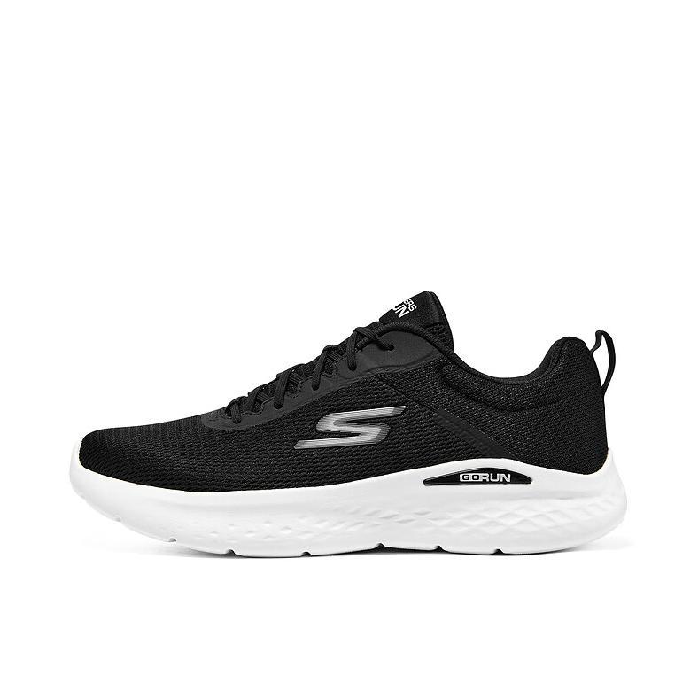 推荐商品：Skechers/斯凯奇 Go Run 引跑者 缓震耐磨 休闲运动 高回弹 慢跑 跑鞋 黑色