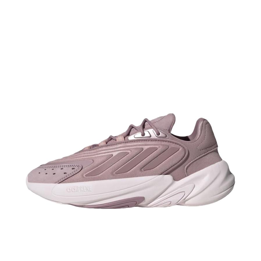 推荐商品：adidas Originals  Ozelia  缓震 复古经典 休闲透气 防滑耐磨  老爹鞋 女款/粉紫
