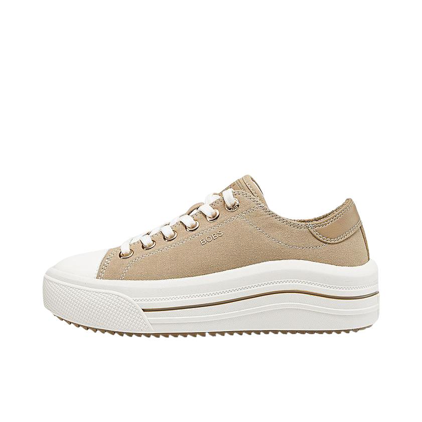 推荐商品：Skechers/斯凯奇 BOBS Winnie 休闲 透气 复古 板鞋 女款/棕褐色