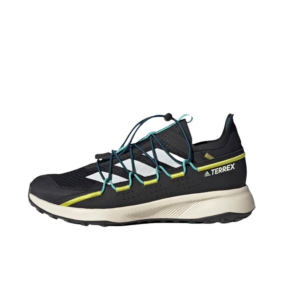 推荐商品：adidas Terrex Voyager 21 减震防滑 耐磨舒适 轻便透气 户外鞋徒步鞋 黑色/白色/黄色