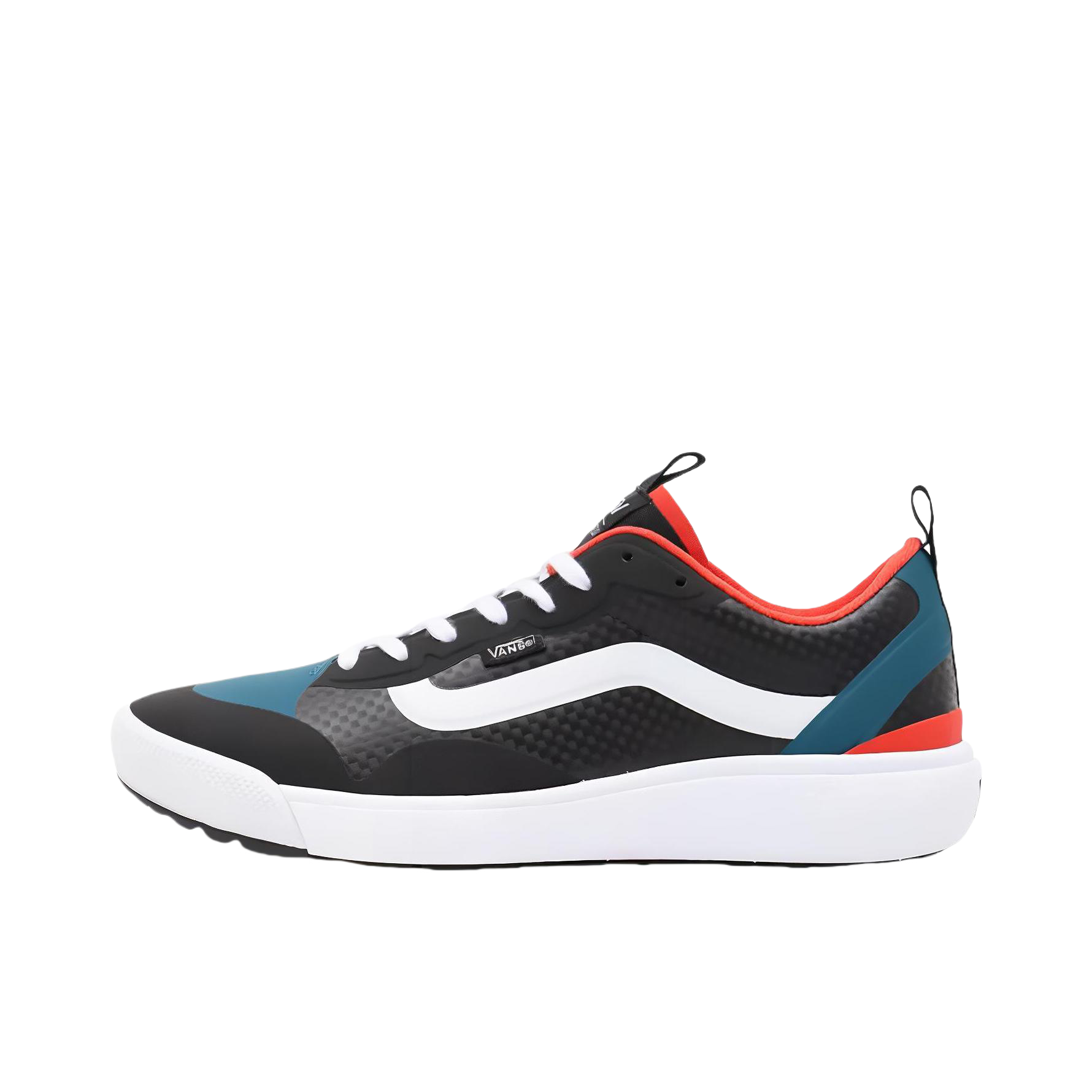推荐商品：Vans/范斯 Ultrarange Exo 防滑耐磨 轻便透气 百搭 复古 休闲鞋 黑色/蓝色