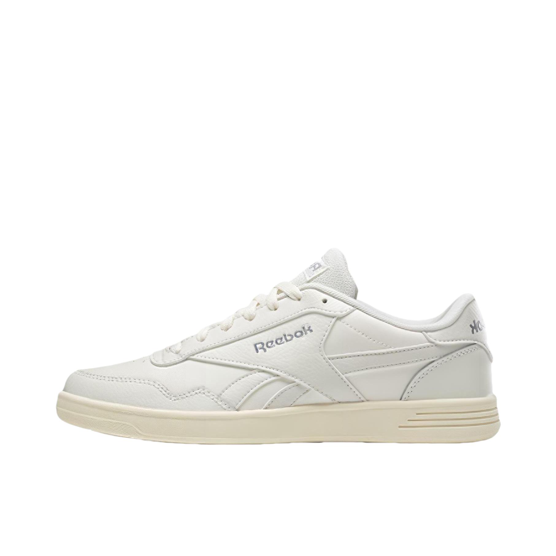 推荐商品：Reebok/锐步 Royal Techque 防滑耐磨 轻便 经典复古 舒适百搭 德训鞋 滑板鞋 米白