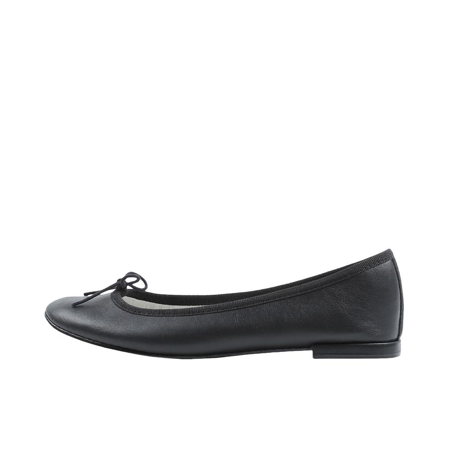 推荐商品：REPETTO 休闲 套脚 平底 低跟 单鞋 V086VE-410 黑色