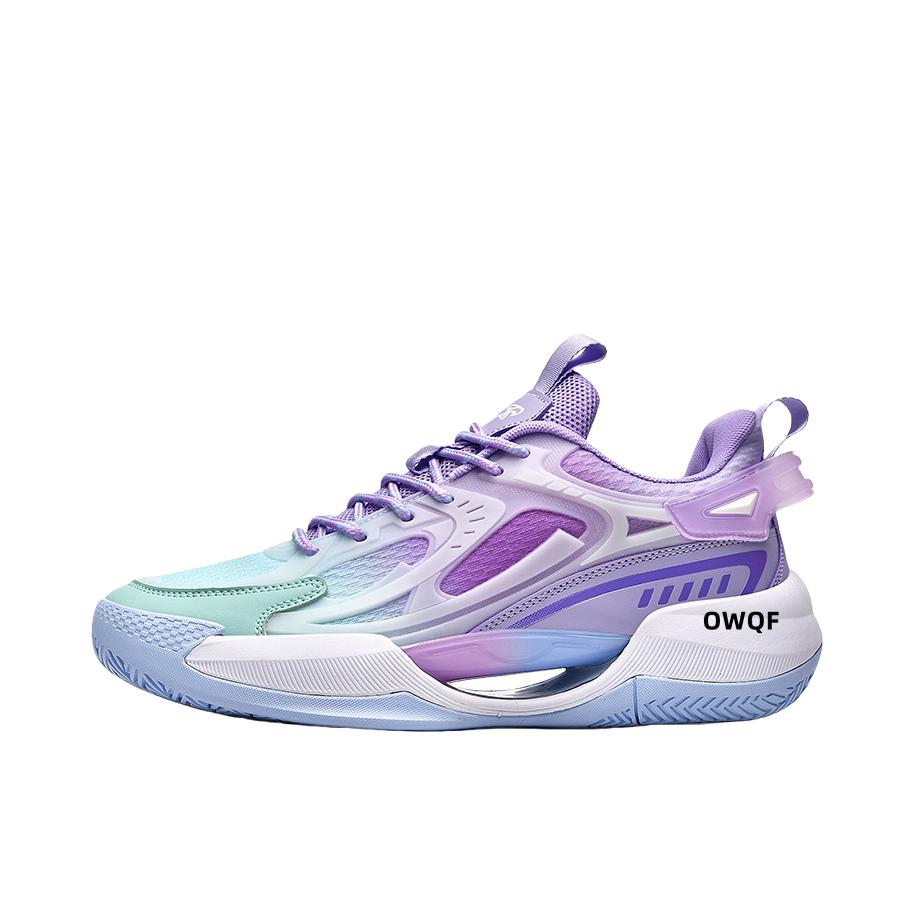 推荐商品：欧文前锋 减震 包裹性 舒适 支撑 篮球鞋 紫色