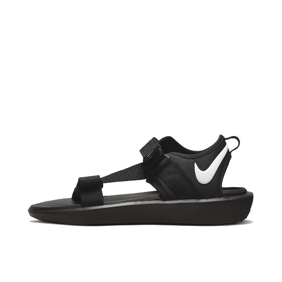 推荐商品：Nike Vista Sandal 防滑耐磨 防护 织物 户外运动 沙滩 凉鞋 黑色/白色