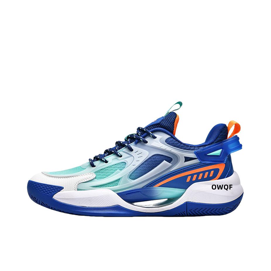 推荐商品：欧文前锋 减震 包裹性 舒适 支撑 篮球鞋 蓝色/绿色