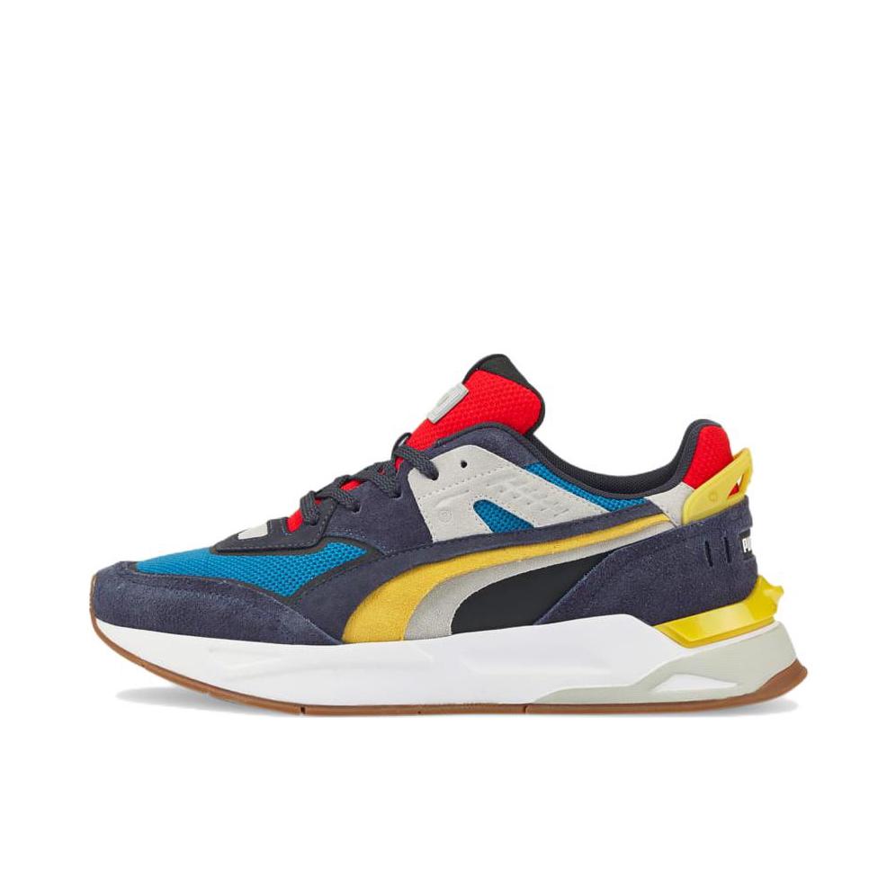 推荐商品：Puma/彪马 Mirage 运动休闲鞋 防滑耐磨时尚潮流舒适透气复古圆头 蓝色/紫色/浅灰