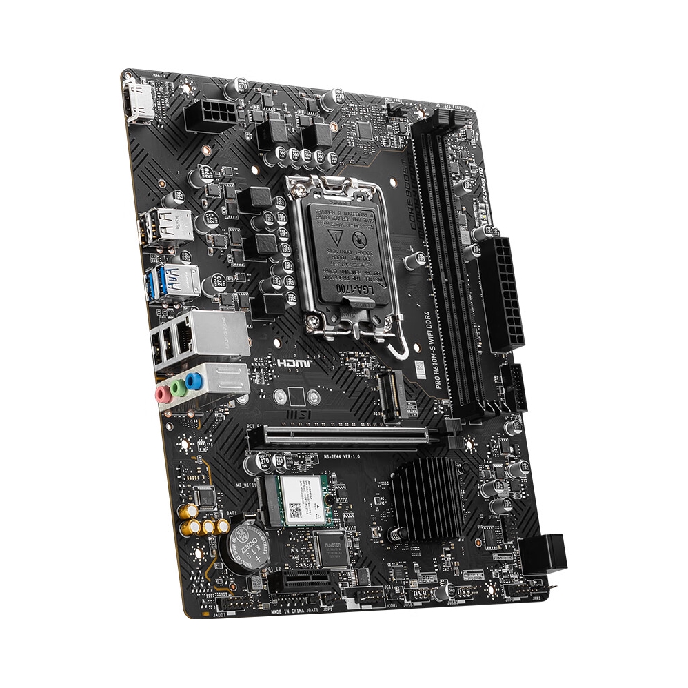 推荐商品：Intel/英特尔 i5-12400/F + 微星H610芯片组 板U套装 性能强劲 高速互联 三年店保 爆破弹