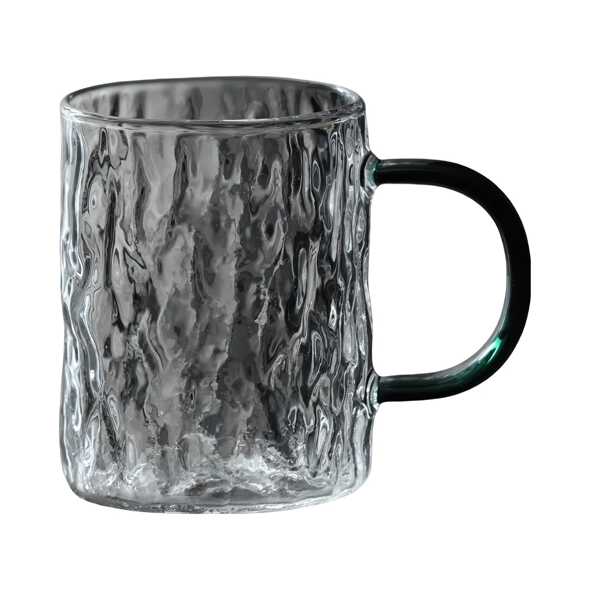 推荐商品：润群 冰川纹 300ml 可加热 玻璃 马克杯