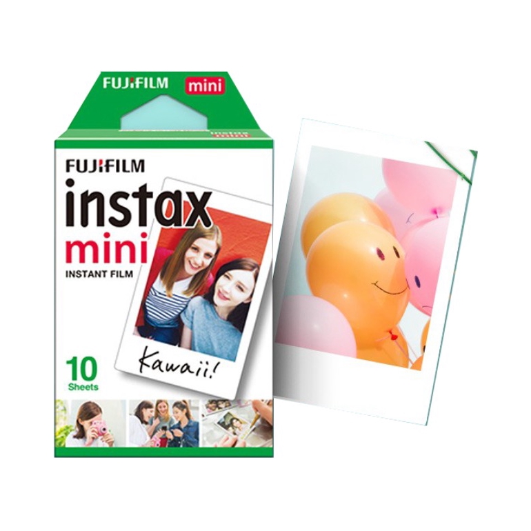 富士 instax mini拍立得相册纸 适用于mini7C/7S/9/8/25/90/70/hellokitty/sp-2 胶卷 人鱼尾巴 彩虹 懒蛋蛋 米老鼠 维尼熊 一次成像 黑边 沁柠 白边