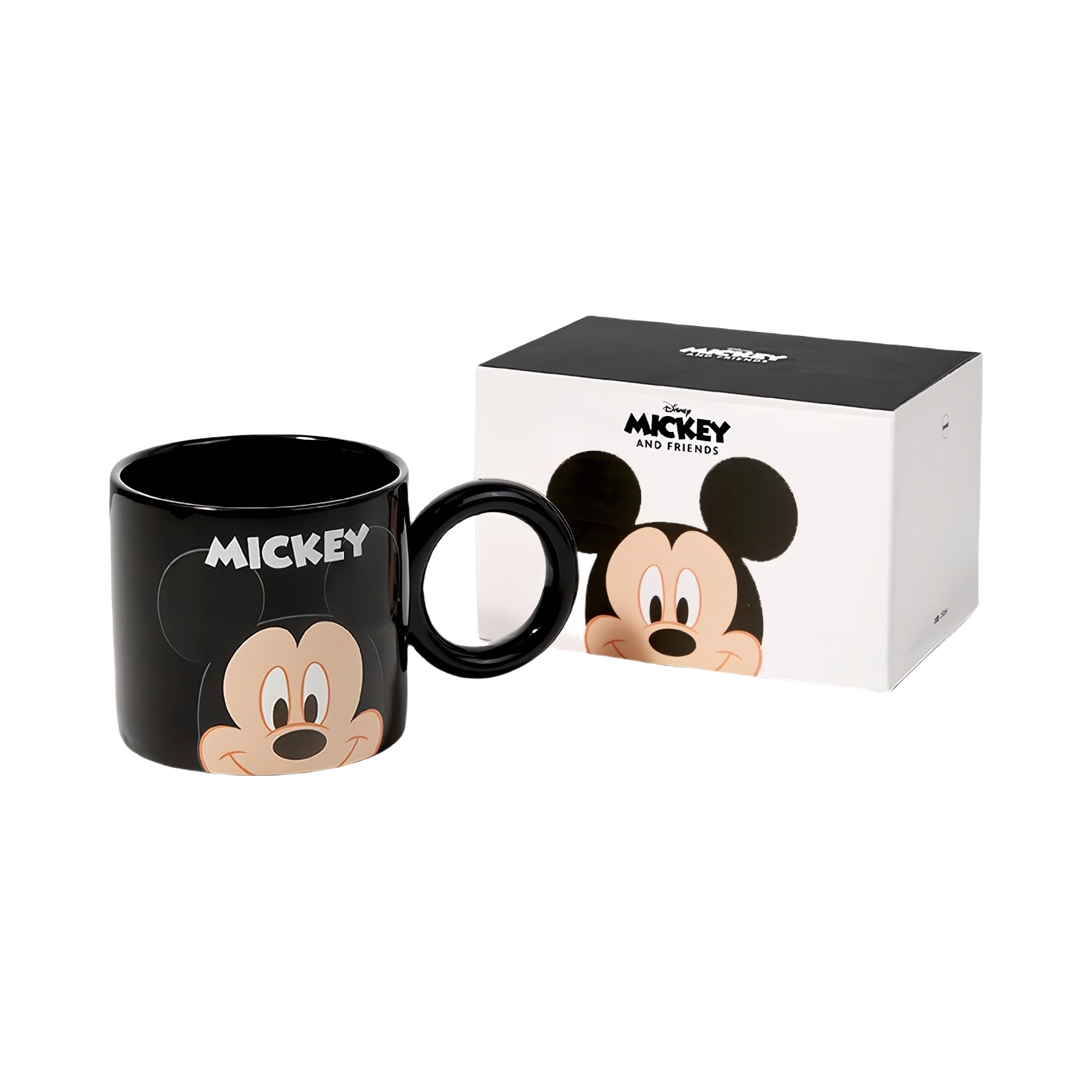 推荐商品：满朝佳 迪士尼正版授权联名款 230ml 可加热 陶瓷 马克杯 礼盒装