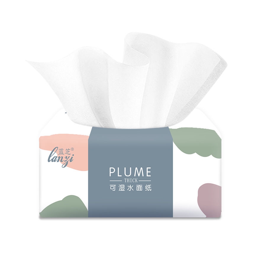 推荐商品：蓝芝 原木 4层 S码 抽纸 175mm*120mm