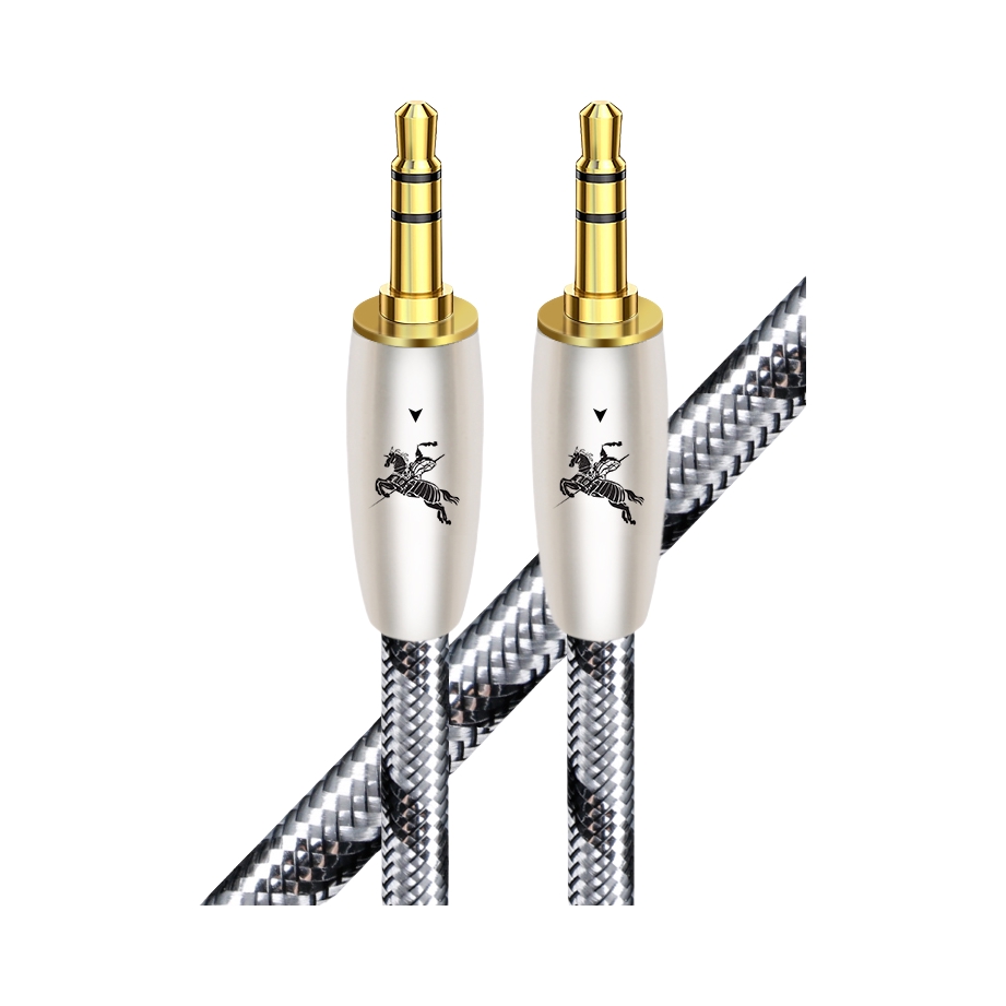 推荐商品：IMPETO IMP-2004 单晶铜 3.5MM 音频线 双层屏蔽 连接牢固