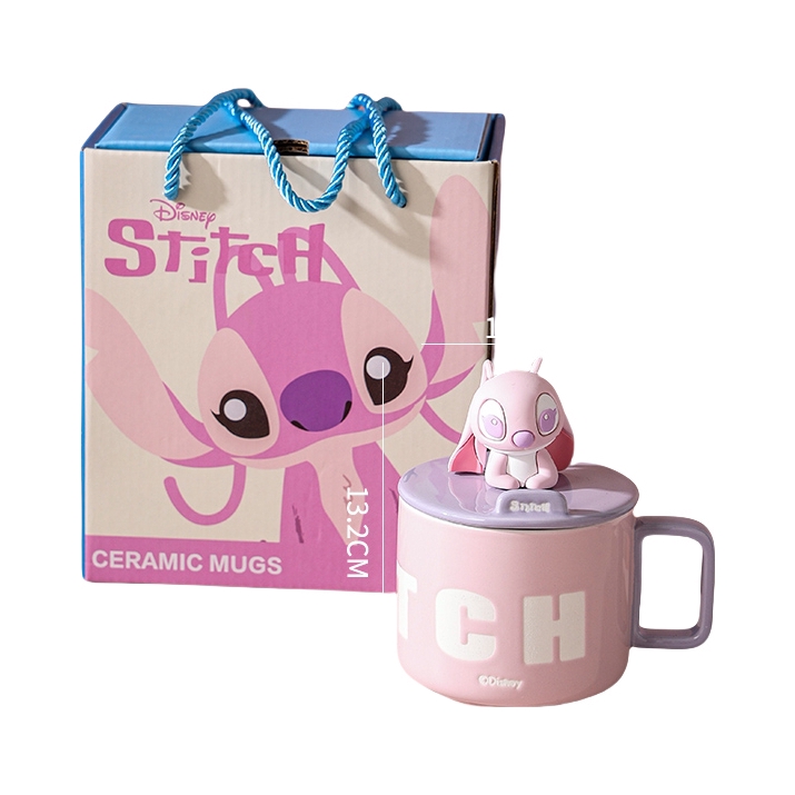 推荐商品：琼西 迪士尼联名款 450ml 可加热 陶瓷 马克杯 礼盒装