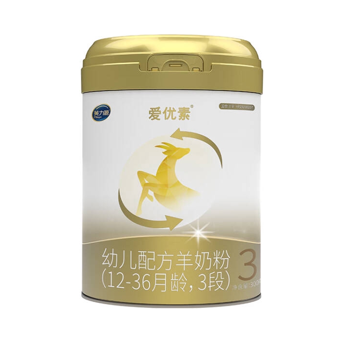 推荐商品：美力源/Mileyn 爱优素3段幼儿配方羊奶粉