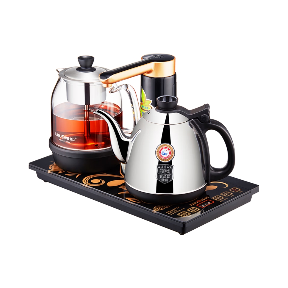 推荐商品：KAMJOVE/金灶 煮茶器 多功能 自动上水 蒸煮一体 喷淋式 恒温 全智能 消毒锅 茶台 K905