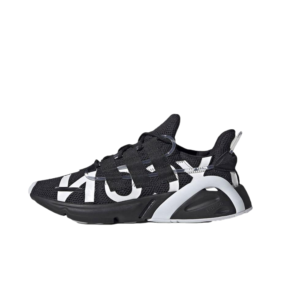 推荐商品：adidas Originals Lxcon Future 运动休闲鞋 防滑耐磨舒适减震网面透气时尚复古 Bold Print/Black LXCON字母/黑