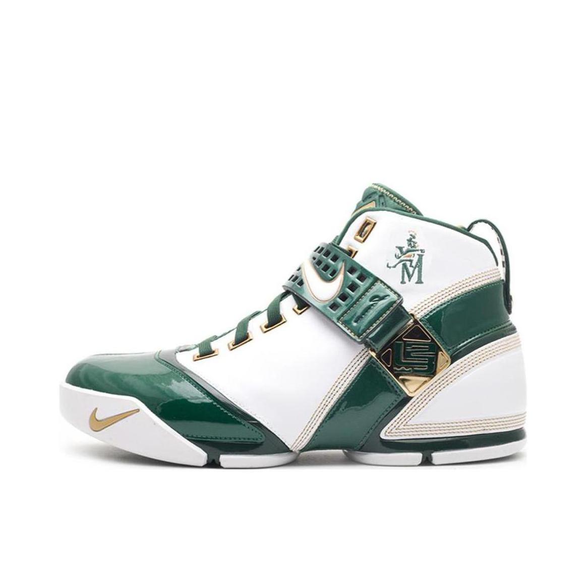 推荐商品：Nike Zoom LeBron 5 詹姆斯 复古 防滑轻便 篮球鞋 Dunkman 圣玛丽高中