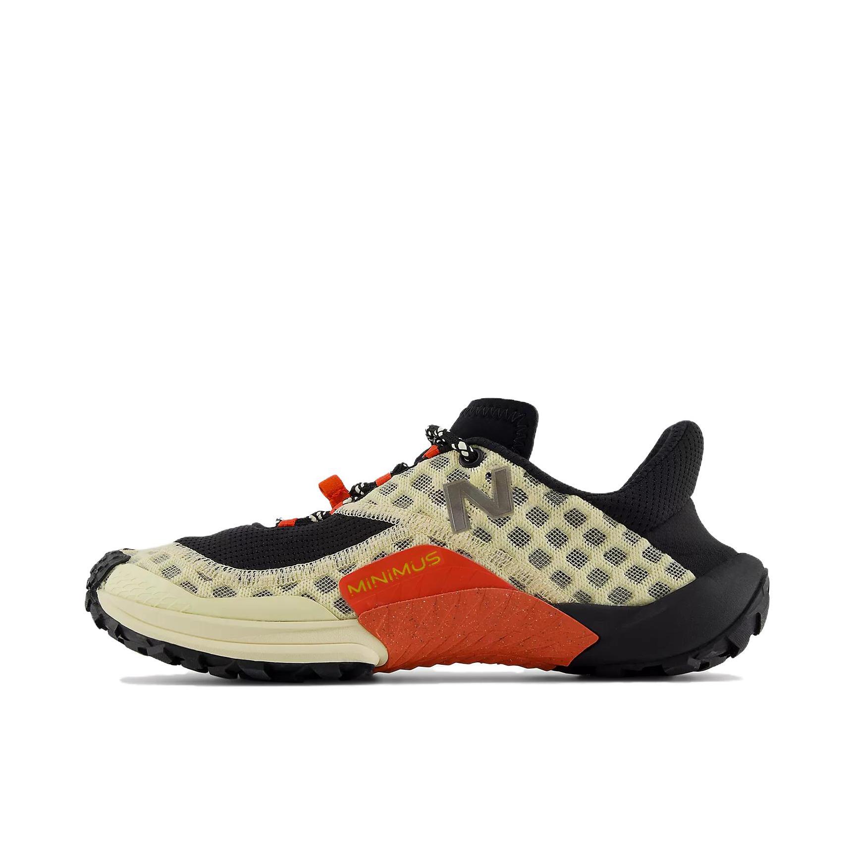推荐商品：New Balance Minimus Trail 跑鞋 舒适百搭防滑耐磨回弹低帮薄底 D款/女款/黑色/橙色