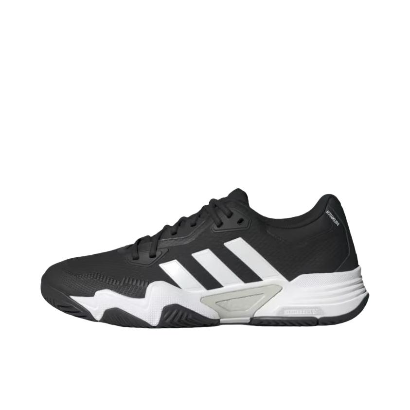 推荐商品：adidas SoleMatch Control 减震回弹 防滑耐磨 舒适百搭 休闲运动 训练 网球鞋 黑色/白色