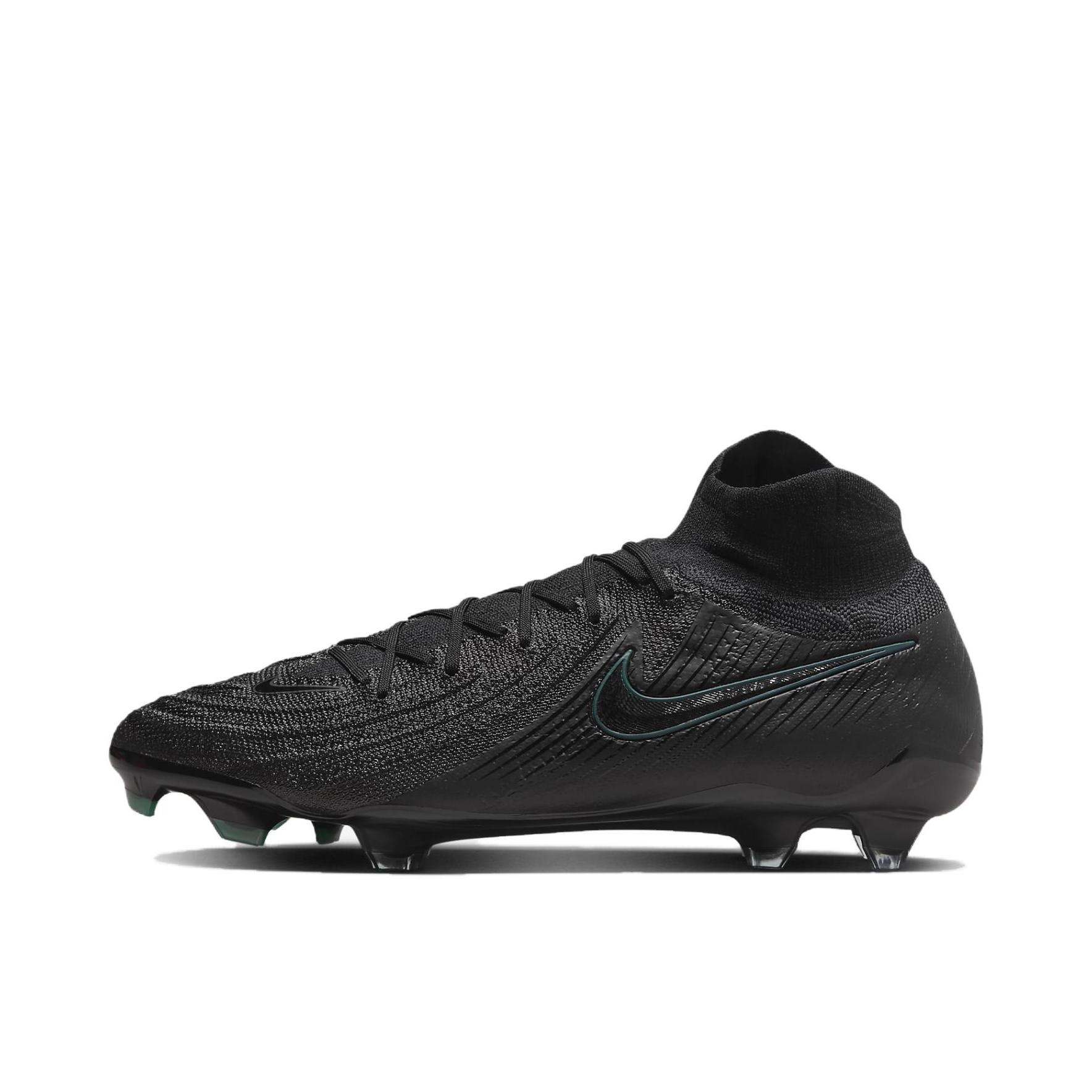 推荐商品：Nike Phantom Luna 2 Elite FG/MG 顶级 胶质混钉 多场地 防滑耐磨 舒适轻便 圆头 硬质 钉鞋 足球鞋 胶质长钉/黑色