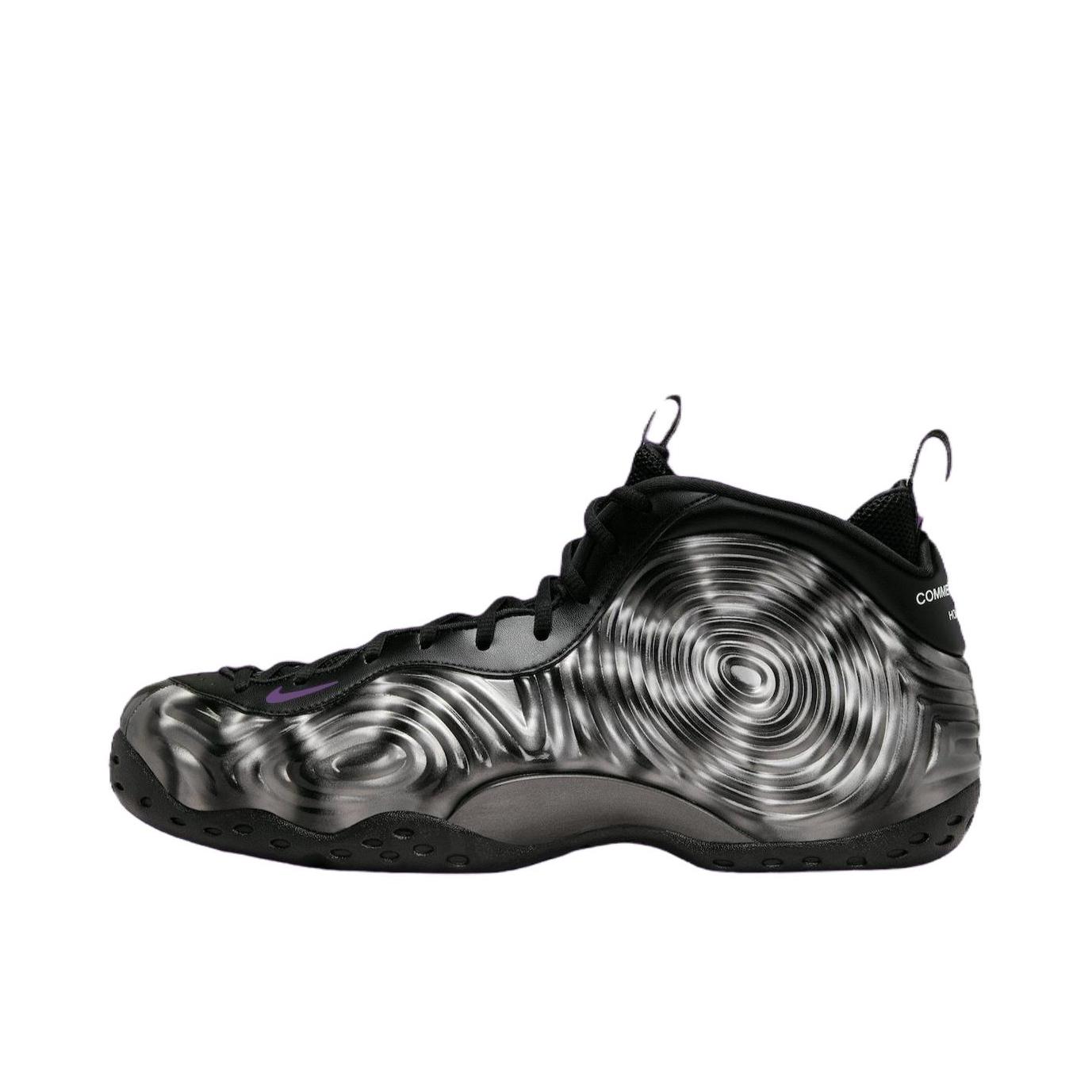推荐商品：Nike Air Foamposite One 篮球鞋 喷泡经典复古百搭防滑耐磨舒适透气减震休闲中帮 CDG联名/蚊香喷/黑色/白色