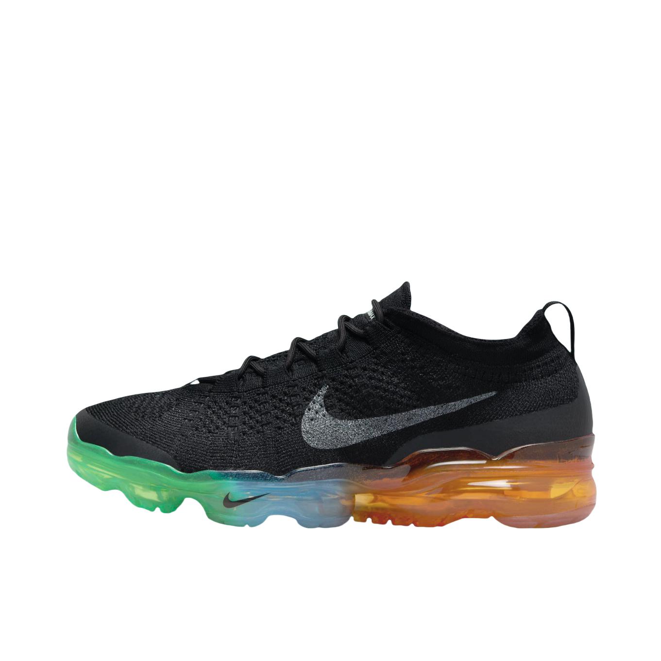 推荐商品：Nike Vapormax Flyknit 跑鞋 防滑耐磨缓震回弹透气轻便支撑圆头 黑色/绿色/蓝色/橙色