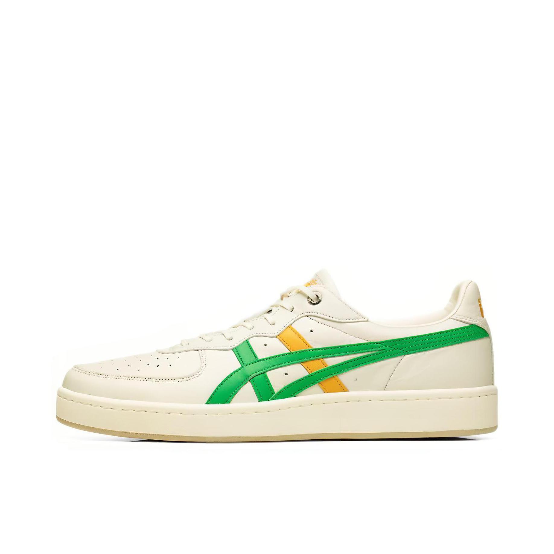 推荐商品：Onitsuka Tiger GSM 耐磨 时尚 百搭复古 舒适透气 防滑 板鞋 白色/绿色