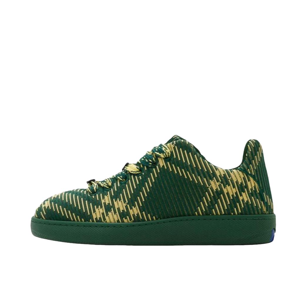推荐商品：Burberry/博柏利 简约 低帮 圆头 系带 板鞋 80815861 绿色