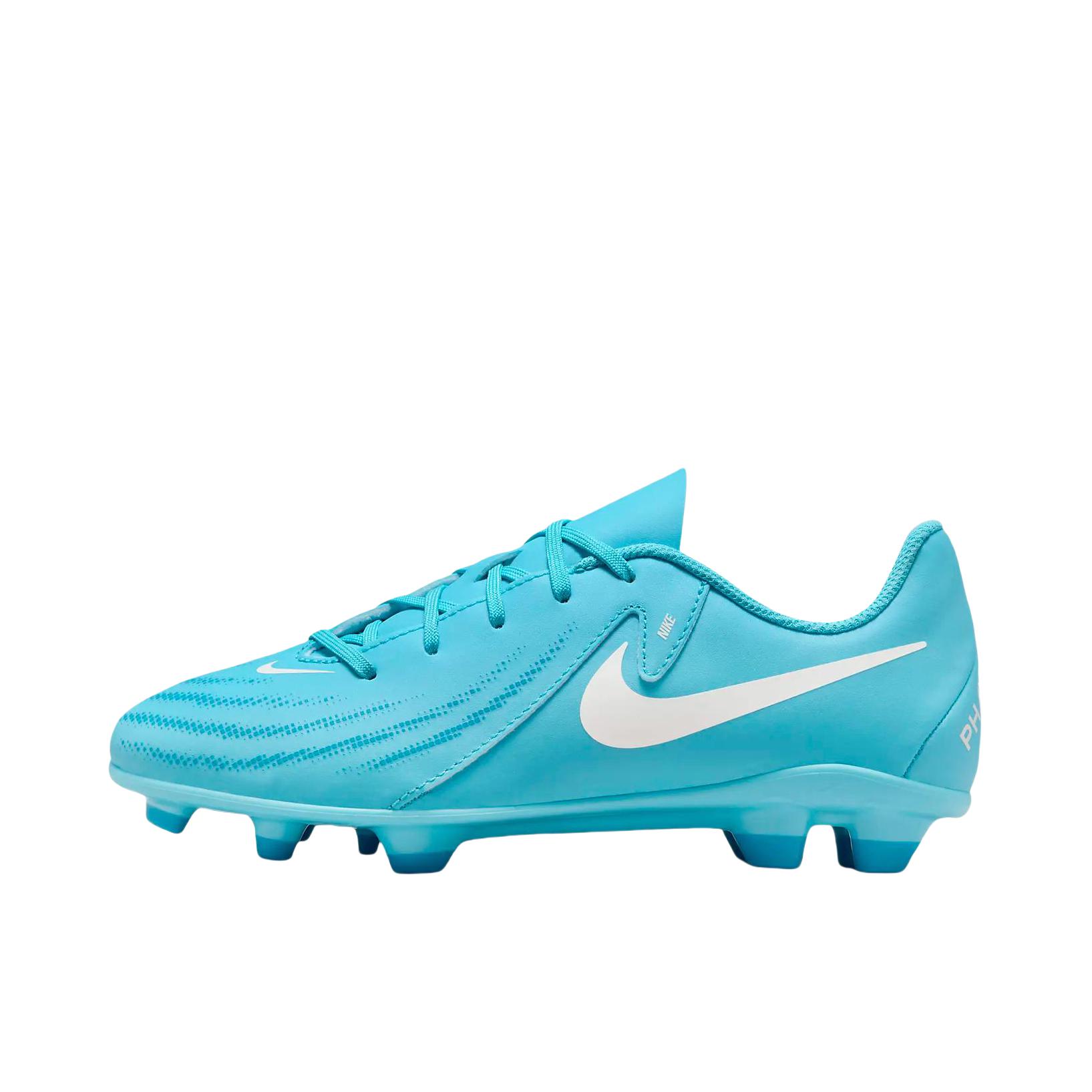 推荐商品：Nike Jr. Phantom GX 2 Club MG 低端 胶质短钉 多场地 防滑耐磨包裹性 足球鞋 大童/愤怒蓝/白色